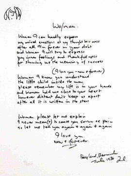 John Lennon - Julia Limited Edition Hand Written Lyrics at 1stDibs  john  lennon handwritten lyrics, lyrics julia the beatles, julia john lennon  lyrics
